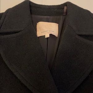 Rebecca Taylor Wool Blend Dress Coat